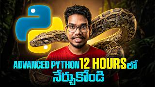 Python Advanced Course in Telugu | Python Full Course in *Telugu* | Advanced Python in Telugu