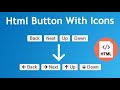 Button with Icon Tutorial for beginners Developer - HTML - 2021
