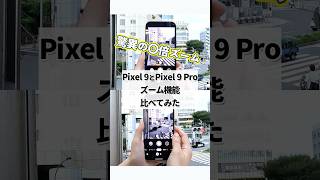 Google Pixel 9とPixel 9 Proのズーム機能比べてみた #shorts