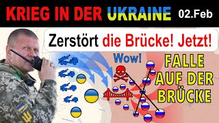 02.FEBRUAR: Klasse - Russischer Massenangriff IN SEKUNDEN AUGELÖSCHT | Ukraine-Krieg