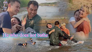 ပှzလ၊တလု၃်ထံဘz 😅🤣🤣He who does not bathe🤣🤣