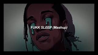 C.R.O x A$AP ROCKY - FUKK SLEEP (Lyrics)