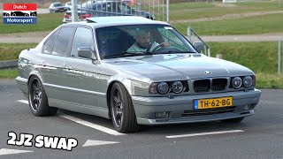 780HP *2JZ-swap* BMW M5 (E34) - Revs & Accelerations!