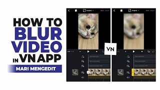 How to Blur Video in VN Video Editor App