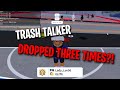 EXPOSING A TRASH TALKER 3 TIMES?! | ROBLOX HOOPZ!