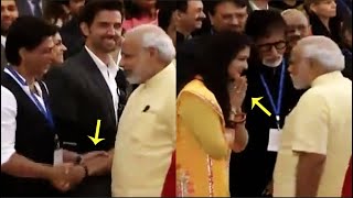 When PM Modi Met Shahrukh, Aamir, Hrithik, Aishwarya, Saif & Bollywood Film Fraternity - Flashback