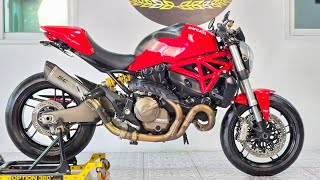 หืมมตอนนี้ แสนต้นได้ขี่ Ducati Monster 821 แล้วว พระเจ้าาา