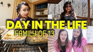 DAY In The LIFE Of Our FAMILY Of 13!  What Do We Do!?!