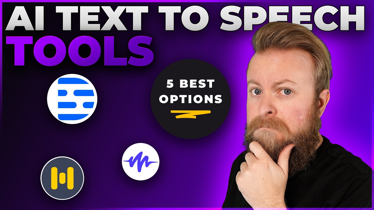 5 Best AI Text To Speech Tools In 2024 - YouTube