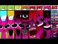 Mix Of All Monster Voices From Incredibox Sprunki - All Phases 1-8