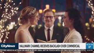 Hallmark Channel receives backlash over commercial