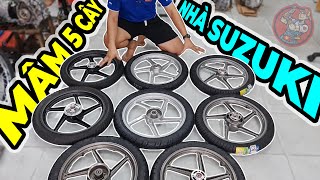 Tìm Hiểu Về Những Loại Mâm 5 Cây Suzuki Được Các Tay Chơi Xe Yêu Thích - 0945.675.425