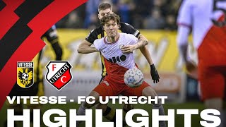 FC Utrecht begint 2024 met GELIJKSPEL tegen Vitesse 📺 | HIGHLIGHTS