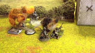 Warlord Games Bolt Action Battle Report, British Expeditionary Force v German Blitzkrieg Army