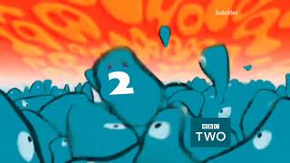 BBC Two Ident - Multiplying Blue Blobs (2015)