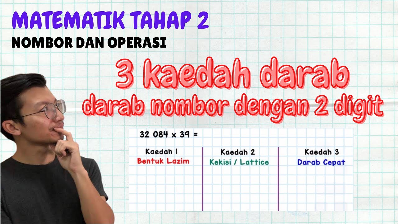 3 Kaedah Darab Mudah Bentuk Lazim Lattice Darab Pantas Darab