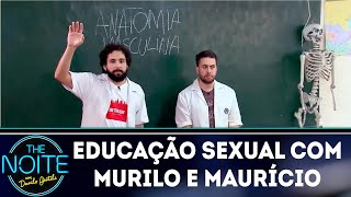 Educação Sexual com Murilo e Maurício - Ep: 1 | The Noite (29/03/19)