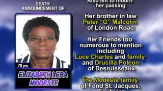 Elizabeth Lera Modeste long