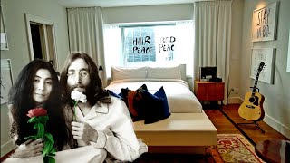 JOHN LENNON BED-IN 'Give Peace A Chance' Hotel Suite