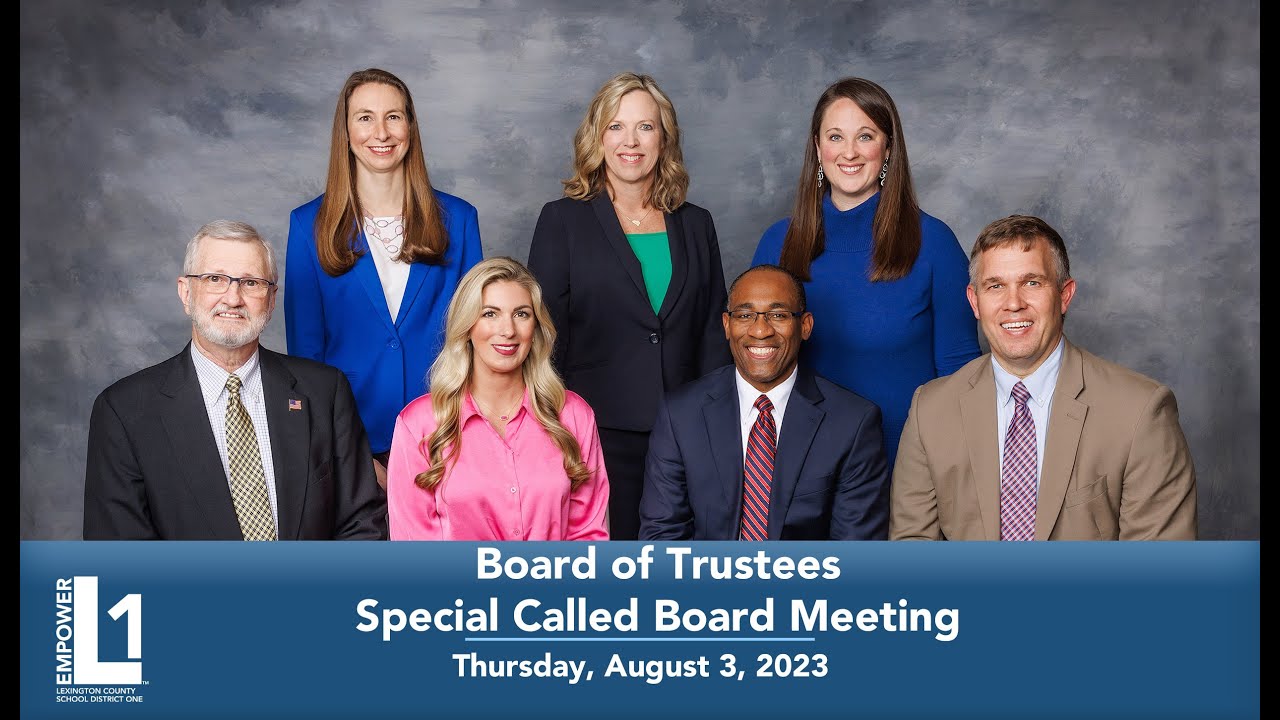 August 3 2023 Board Of Trustees Meeting Youtube
