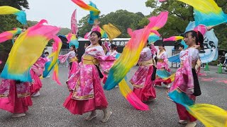 ［4K］博多よさこい連（メイン会場）第18回太宰府門前真舞祭2024.04.21