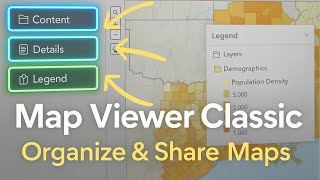 Getting started with the Map viewer Classic (MVC) in AGOL 2025 [ArcGIS Online]