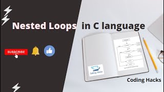 Nested loop in C language || English || part-19