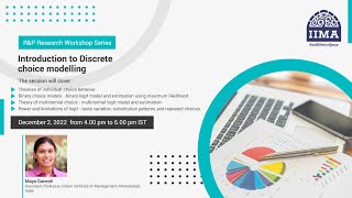 Introduction to Discrete choice modelling