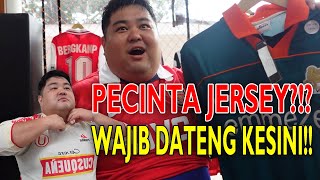 BERBURU JERSEY LEGEND DI PAMERAN‼️KENTA MALAH MAU DIET⁉️