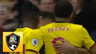 Troy Deeney doubles Watford's lead v. Man United | Premier League | NBC Sports
