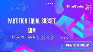 Leetcode 416: Partition Equal Subset Sum in Java | Brute Force to Dynamic Programming