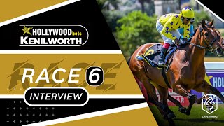 20230114 Hollywoodbets Kenilworth interview Race 06 won by GLADATORIAN