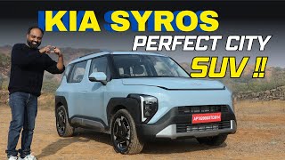 Why Kia Syros Is The Best Family SUV? | First Drive Review |