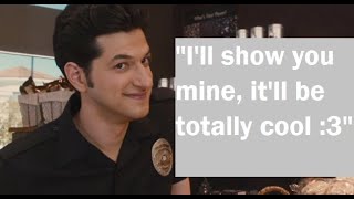 Gino being the worst gay cop for 3 ish Minutes