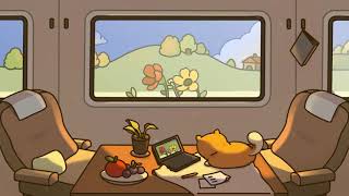 a train ride of peace and quiet | chill with taiki