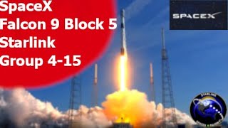 SpaceX Falcon 9 Block 5 | Starlink Group 4-15 #Shorts