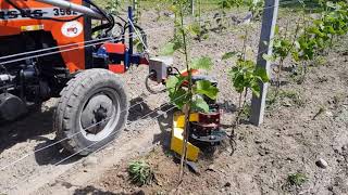 Weeding Machine for Grapes vineyards / Pielnik hydrauliczny do sadu