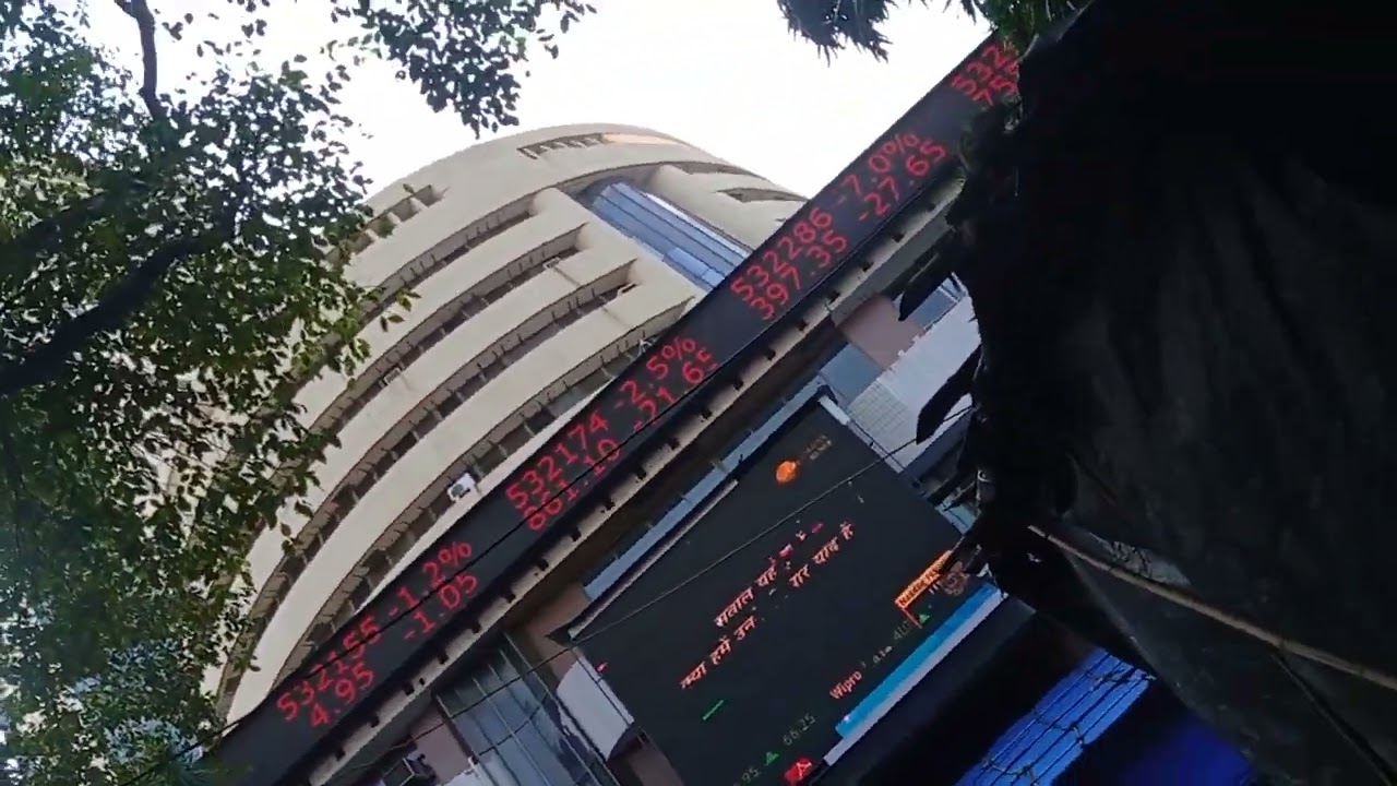 BSE Stock Market Mumbai Live - YouTube