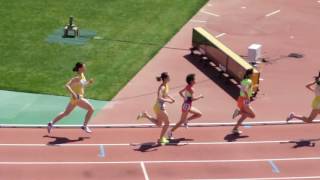 2017年度兵庫リレーカーニバル 中学女子1500m決勝