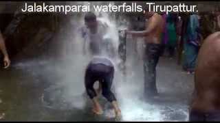 Jalakampaarai waterfalls, Tirupattur.