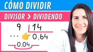 DIVISIONES con Divisor MAYOR que el Dividendo 🏅 Aprende a Dividir