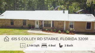 Full Virtual Tour: Classic Ranch Home For Sale in Starke, FL - Moving to Florida