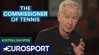 The Mystery of Novak Djokovic | John McEnroe aka The Commissioner of Tennis | Eurosport
