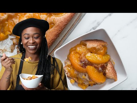 Peach Crumble Cake Recipe from Tasty