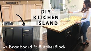 DIY KITCHEN ISLAND #kitchen #diy #homedecor  #shorts