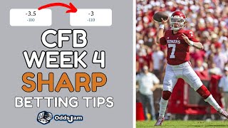 We Bet Thousands on College Football Week 4: Sharp Sports Betting Tips.