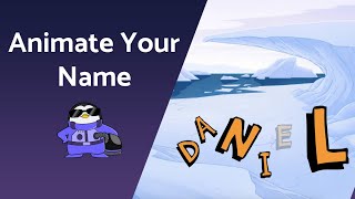 How to Animate Your Name in Scratch | Coding for Kids