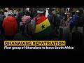 Ghanaians Repatriation | First group of Ghanaians to leave South Africa