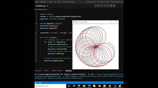 Draw a Circle Spirograph Using Python Turtle