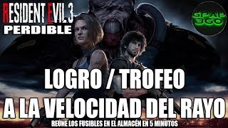 Resident Evil 3 Remake | Logro / Trofeo: A la velocidad del rayo (Reunir fusibles en 5 minutos)